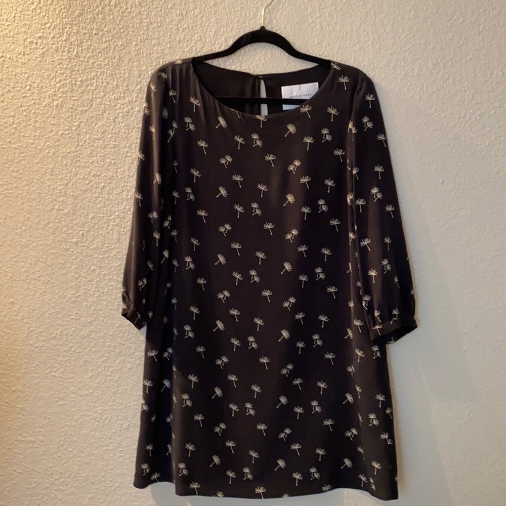 Amour Vert silk mini dress, size medium